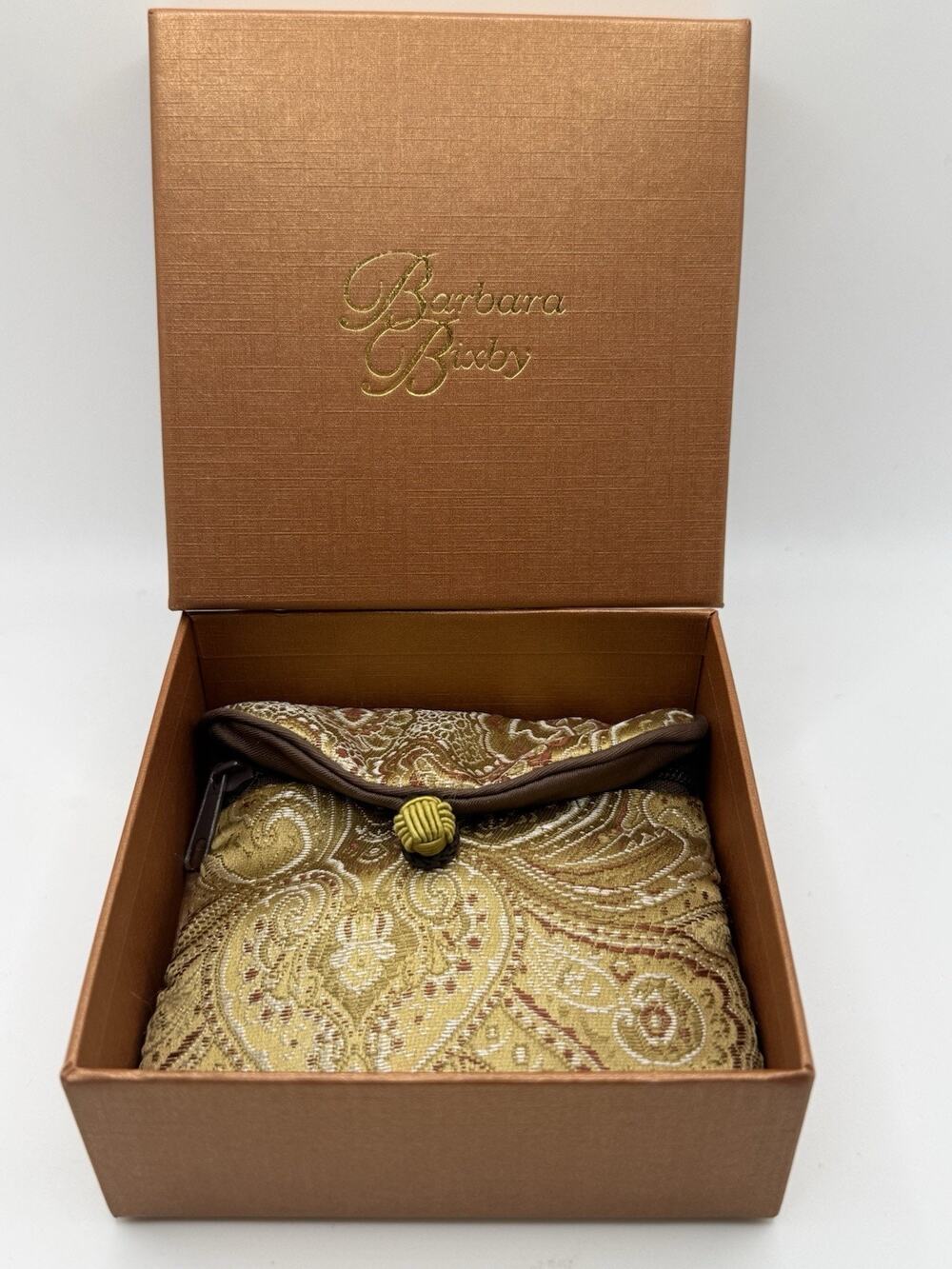 Barbara Bixby Jewelry Box & Pouch Set Case Travel Storage